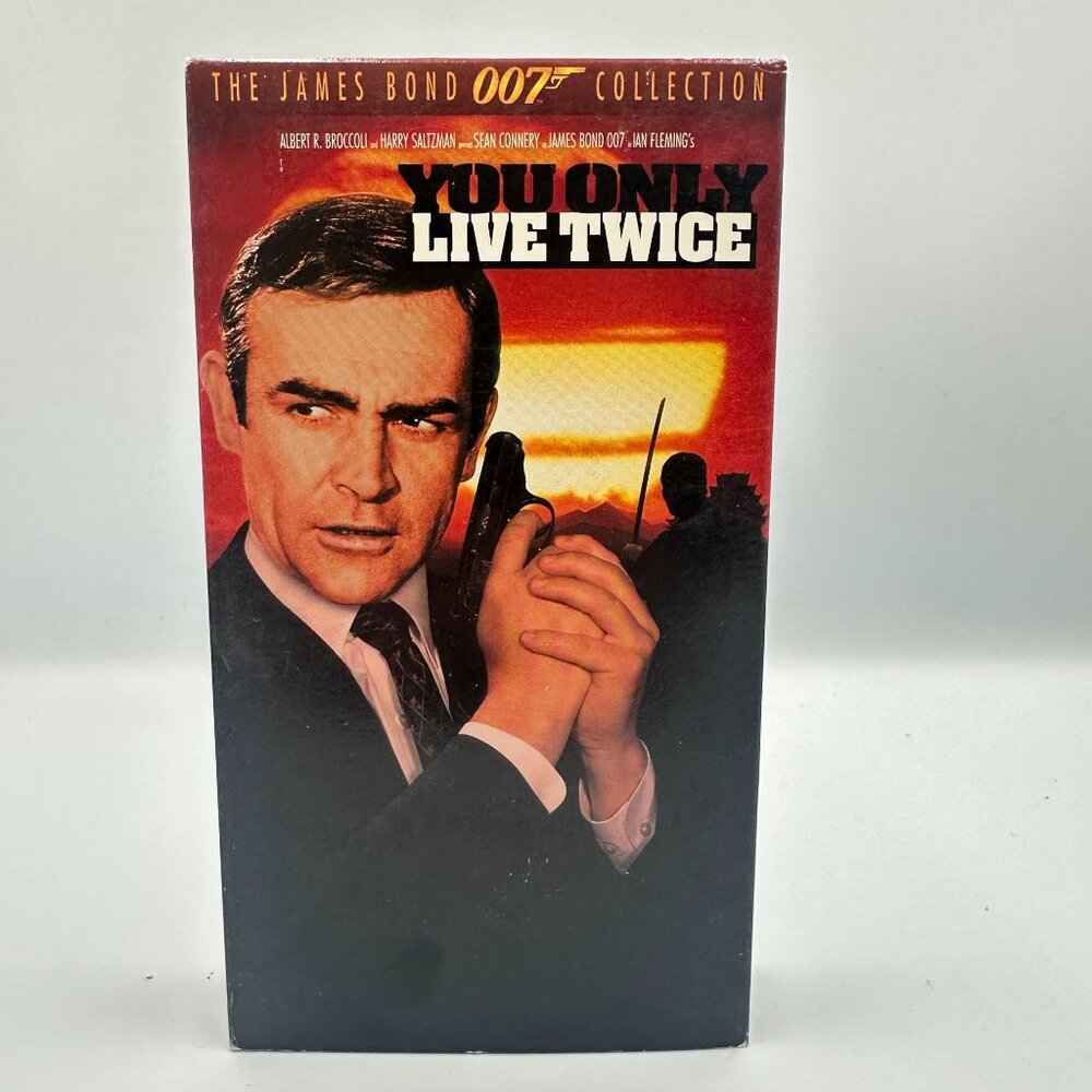 You Only Live Twice VHS 1992 James Bond Collection Sean Connery PG